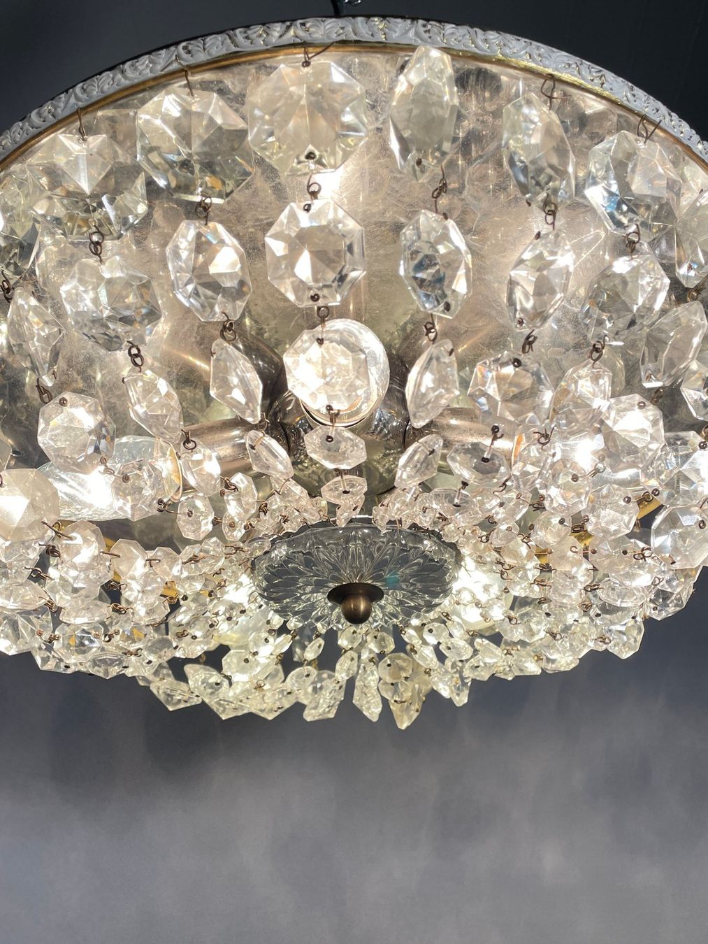 Lampadari & plafoniere: Antiker Korbluster – Usato da Zürich venduto da Hedwig-steig 1