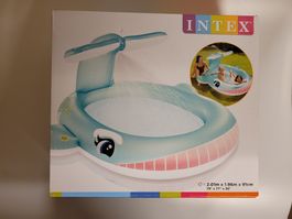 Kinderpool Whale Mit Wassersprüher  Intex