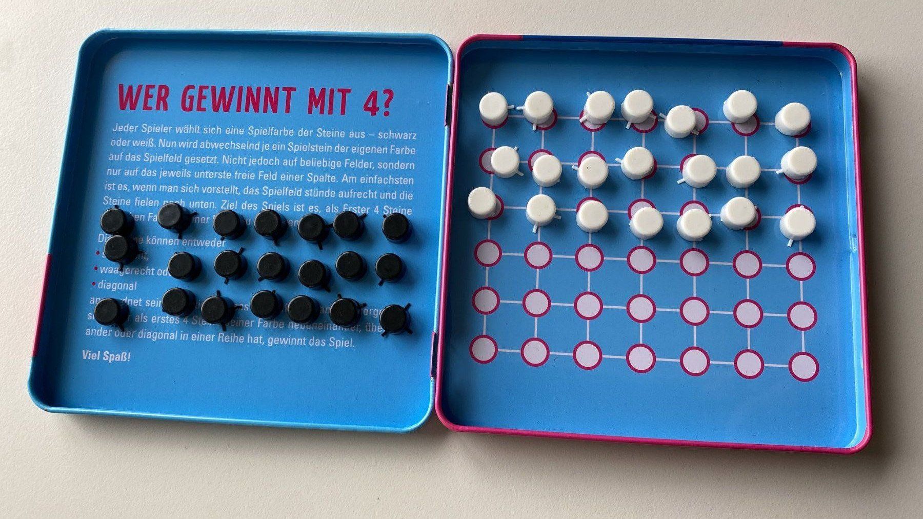 Jeux: Wer Gewinnt mit 4, Reisespiel – D'occasion à Dagmersellen par Arcticsnow2017 1