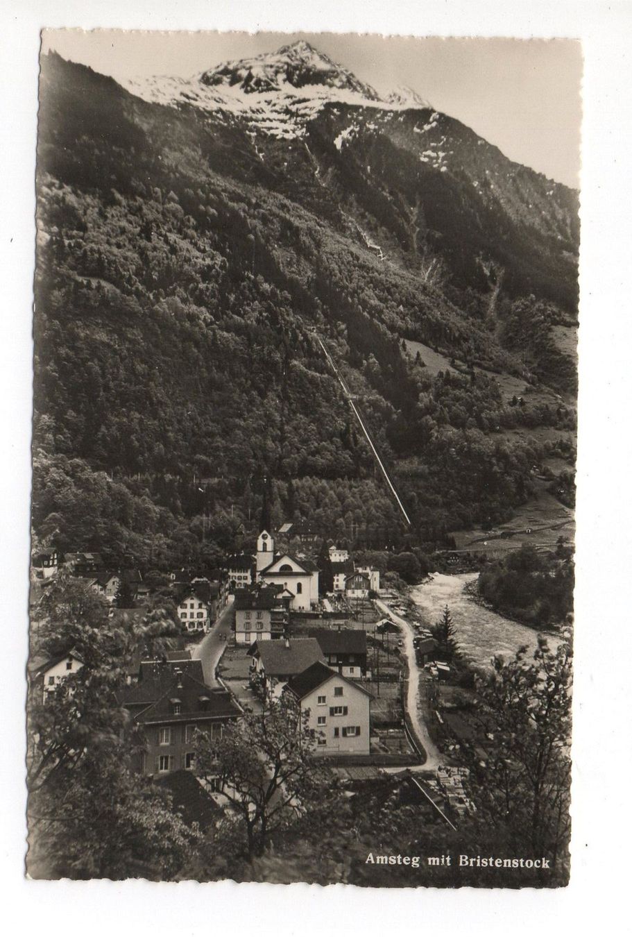 Cartoline postali: AMSTEG mit Bristenstock – Nuovo (secondo la descrizione) da Jona venduto da philajona