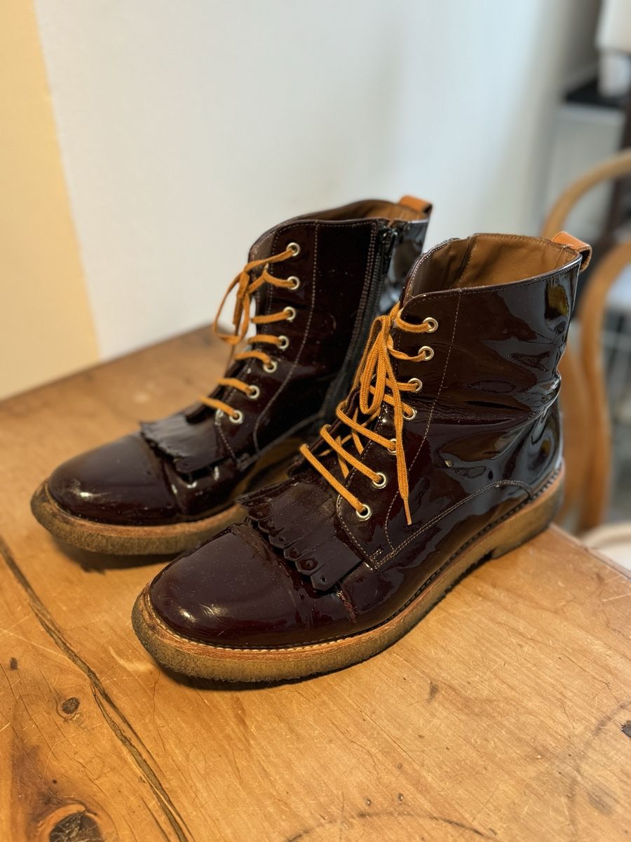 Scarpe da donna: Lack Schuhe, Leder, Gr. 39 – Usato da Zürich venduto da chr_lgh5