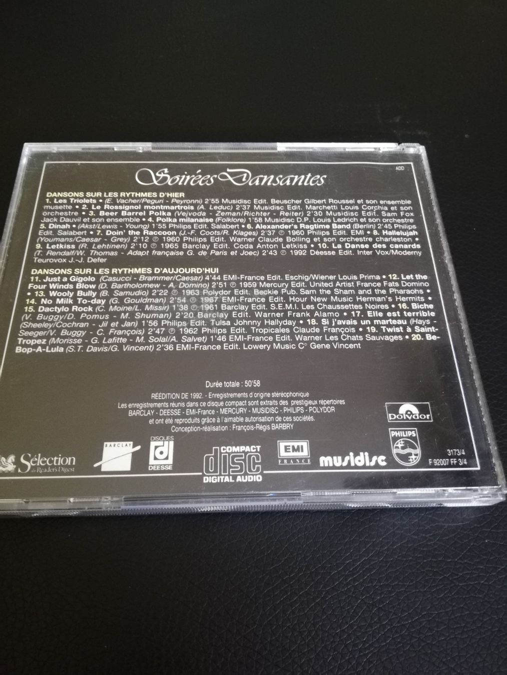 CD: Soirées Dansantes 4CD – Usato da Bionnens venduto da Meg011 4