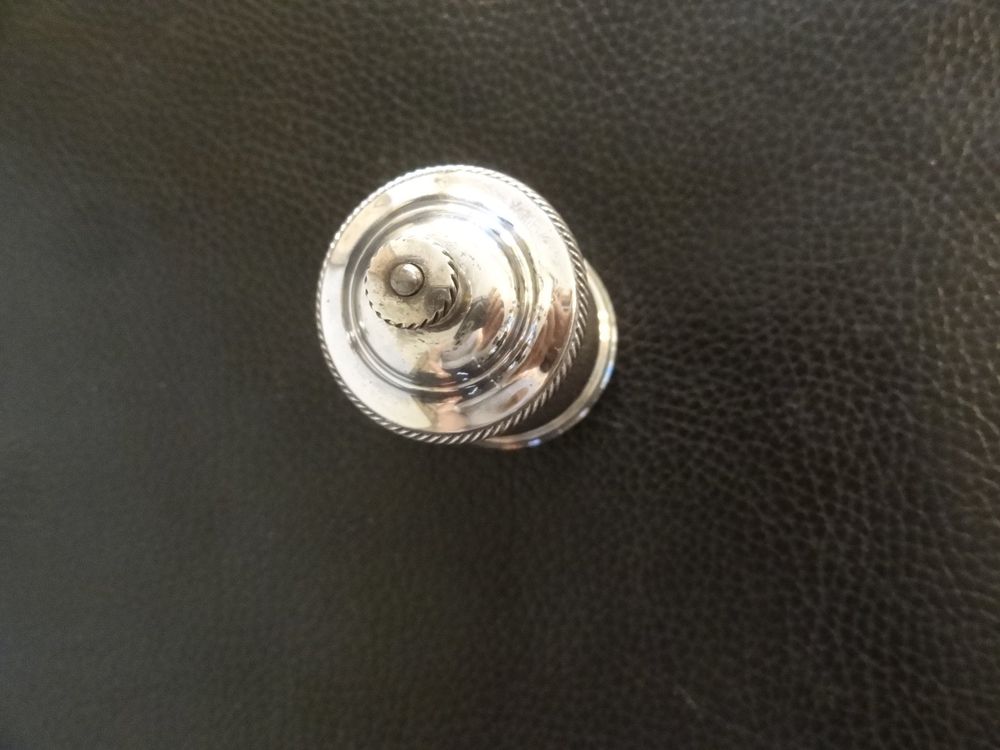 ANCIENNE CUILLÈRE MODÈLE filet argent massif sterling silver poinçon