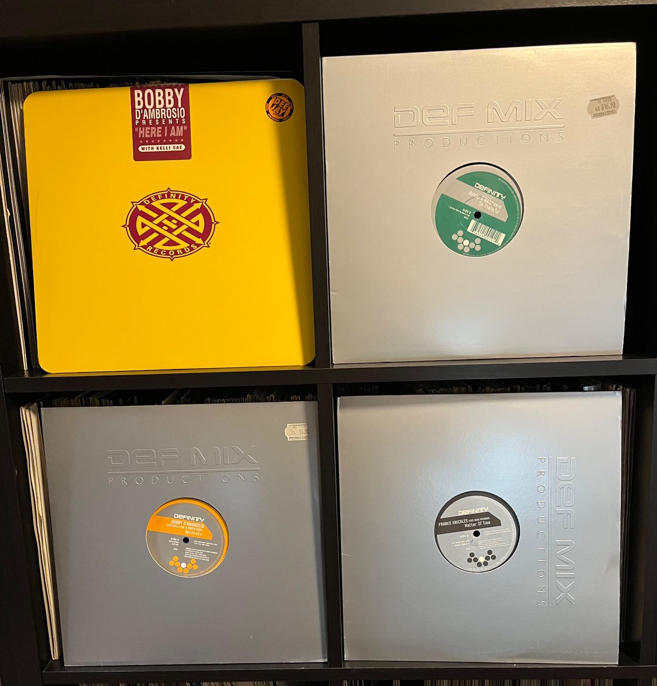 Dischi in vinile: 4 x 12" Definity Rec. – Usato da Frauenfeld venduto da Philz