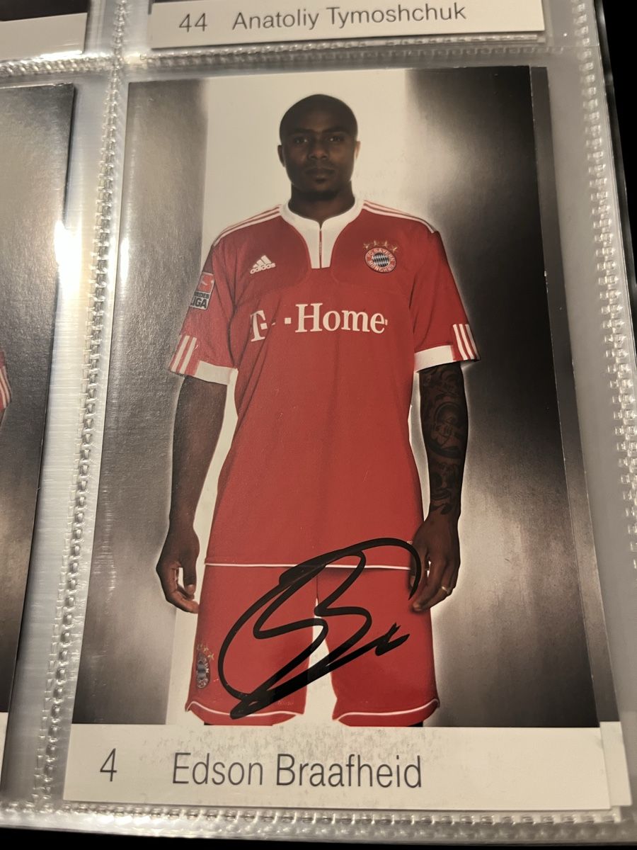 Autogramme: Original Edson Braafheid Autogramm Bayern München – Gebraucht aus Widnau von Spetz
