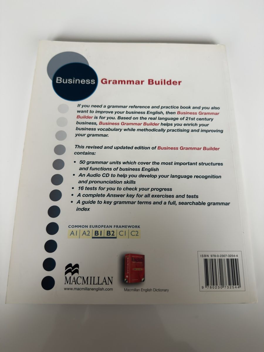 Libri: Business Grammar Builder, Second Edition, mit Audio CD – Usato da Kloten venduto da Haki_ZH 1