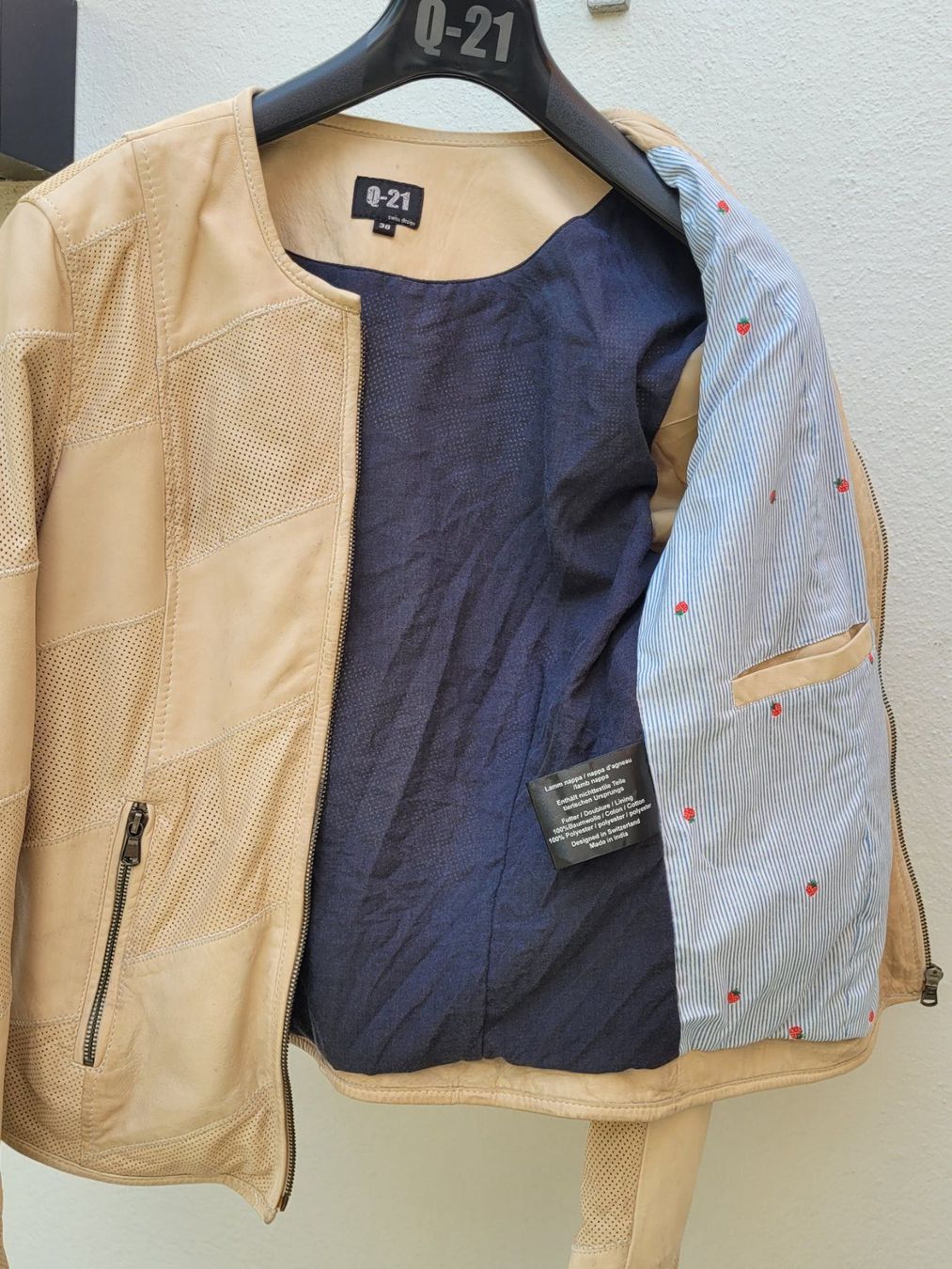 Jacken: Lederjacke Lamm Nappa (NEU) – Neu (gemäss Beschreibung) aus Balsthal von Marche 5