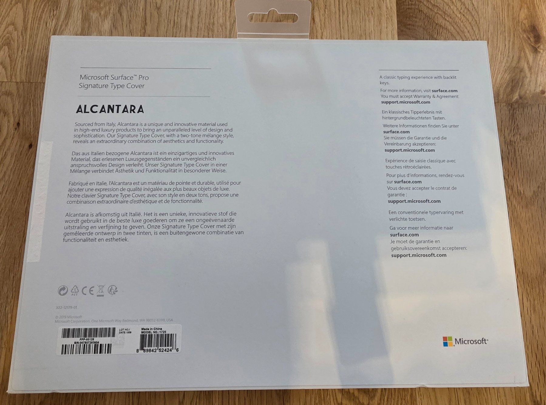 Microsoft Tastaturen: Microsoft Surface Pro Signature Type Cover gebraucht – Gebraucht aus Ziefen von 2_late 1