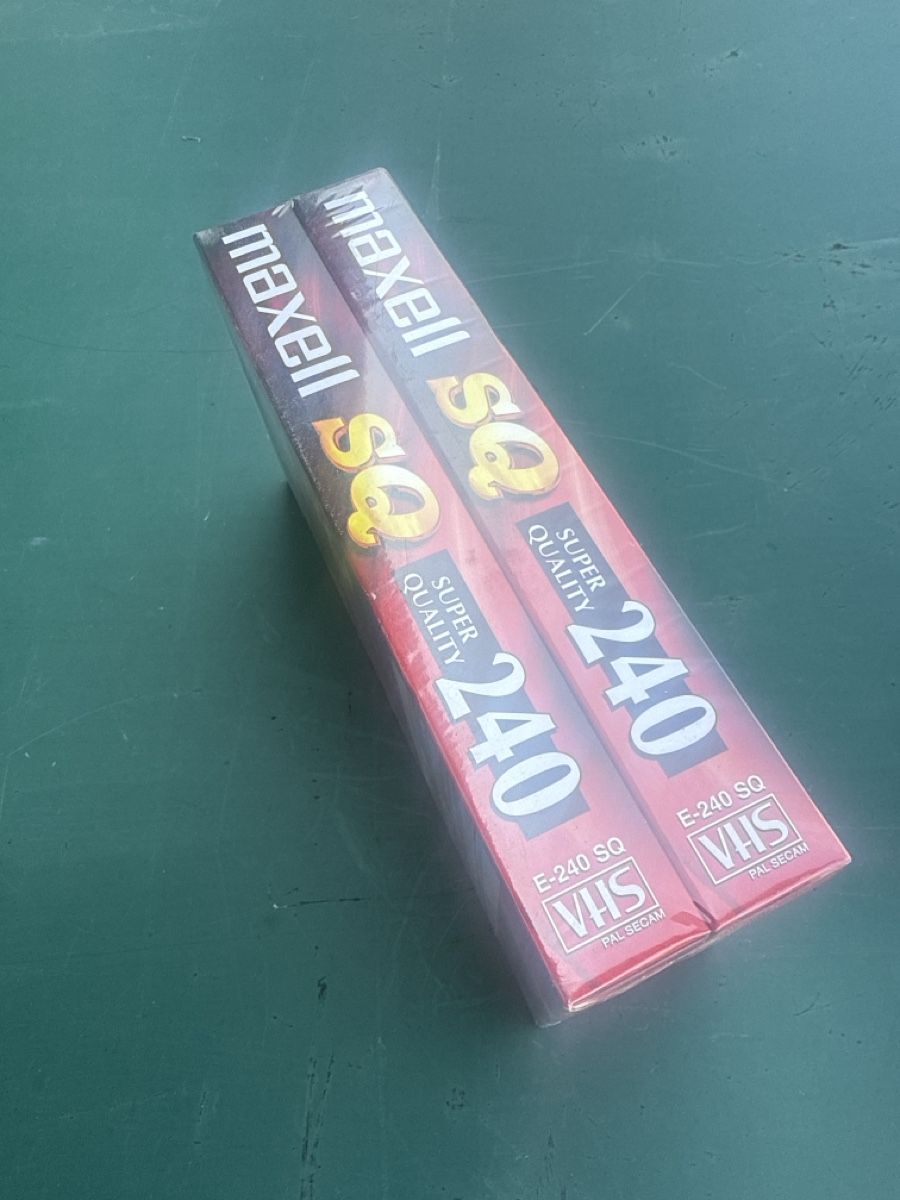 Cassettes vierges: Maxwell SQ VHS – Neuf avec emballage d'origine à Horriwil par Carrera68 1