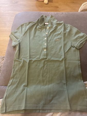 Lacoste Poloshirt Slim Fit grün Gr. 38