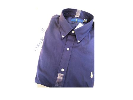 Chemise Ralph Lauren bleue Navy homme taille XXL neuve