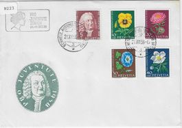 J173-J177 Mi. 663-667 Satzbrief