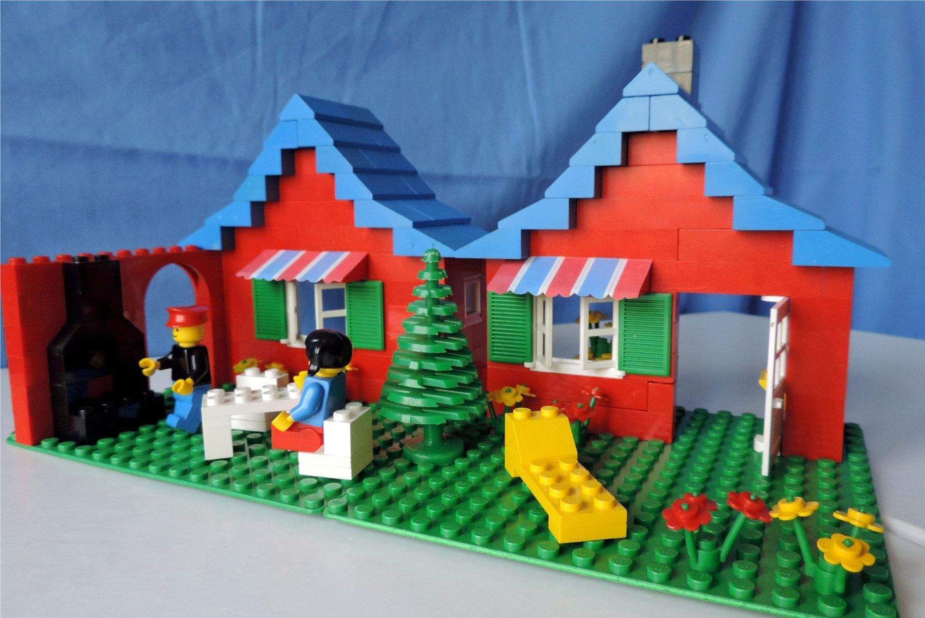 Lego Jouets: Häuschen mit Garten, Set 376 (1978)  mit OBA – D'occasion à Burgdorf par ursla50 5