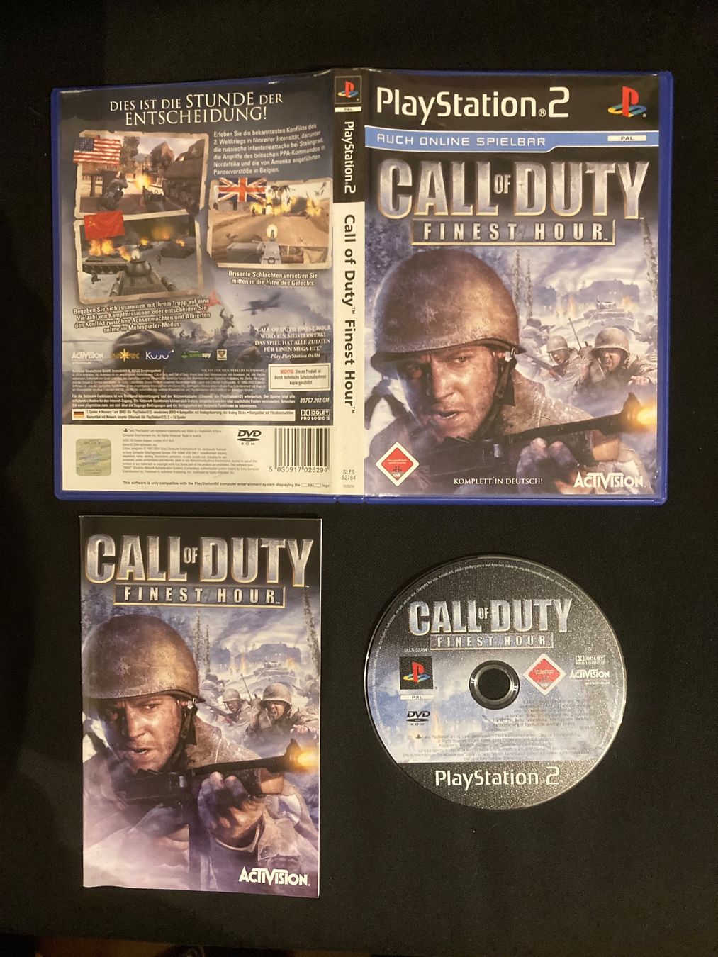 Sony Spiele: COD Call of Duty Finest Hour – Neu und originalverpackt aus Reinach BL von Haexli_46
