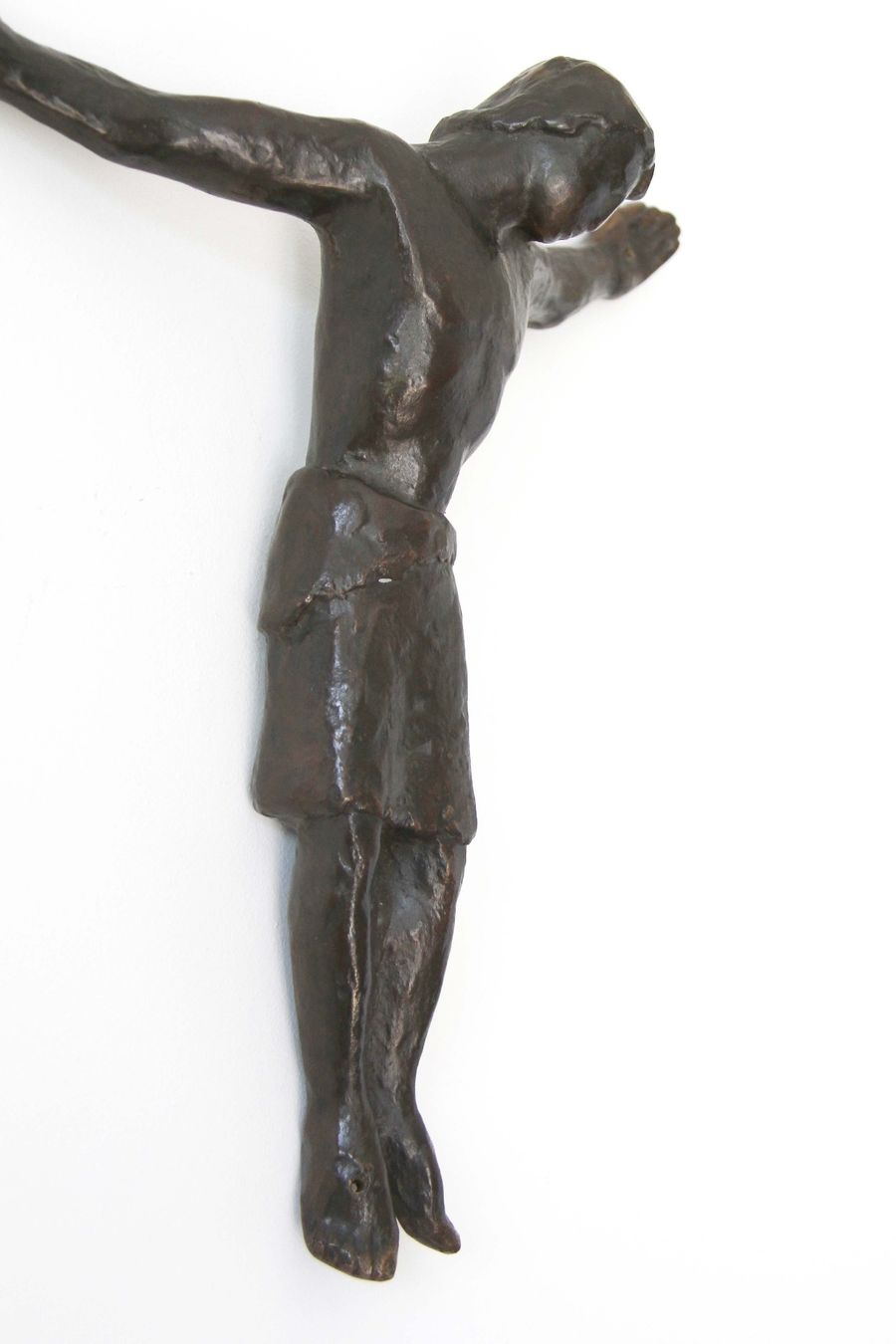 Sculture & Statue: Bronzefigur Jesus - Kunsthandwerk / ev. von Bläsi oder Brem – Usato da Merlischachen venduto da sammlerstueck