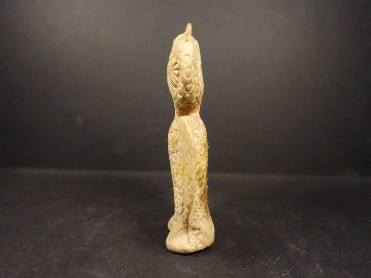Statuette: Eule aus Leder – Usato da Russikon venduto da Eulenfeder 2