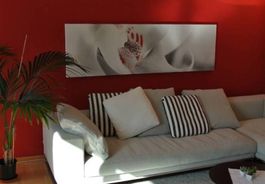 Digitalprint Orchidee, 200 x 60 cm