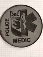 Polizei  Berne Abzeichen Badge médic Polizei  Pvc Klett