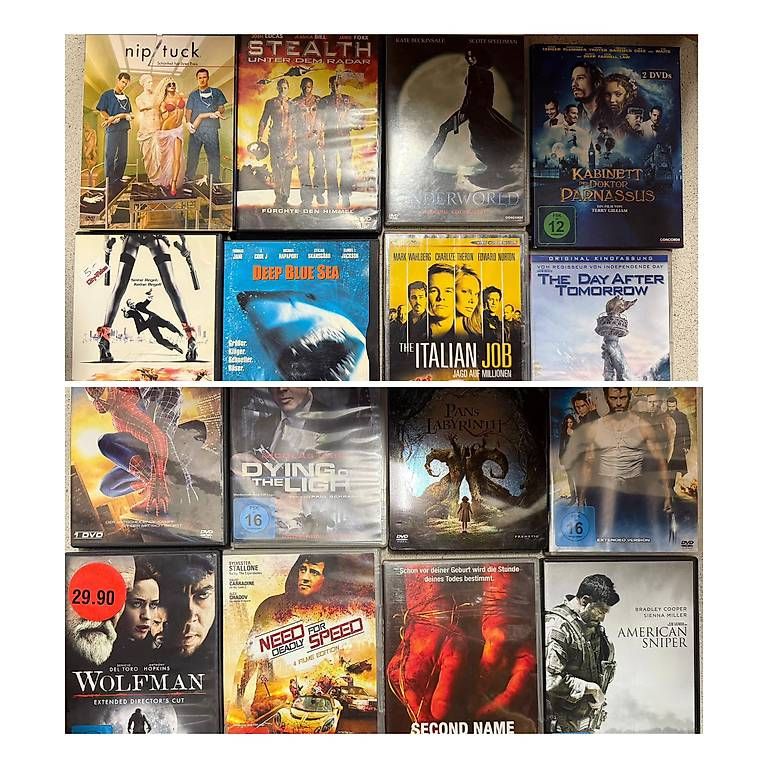 Tutti i DVDs: DVD Sammlung – Usato da Niederwil AG venduto da lar_yhz5 2