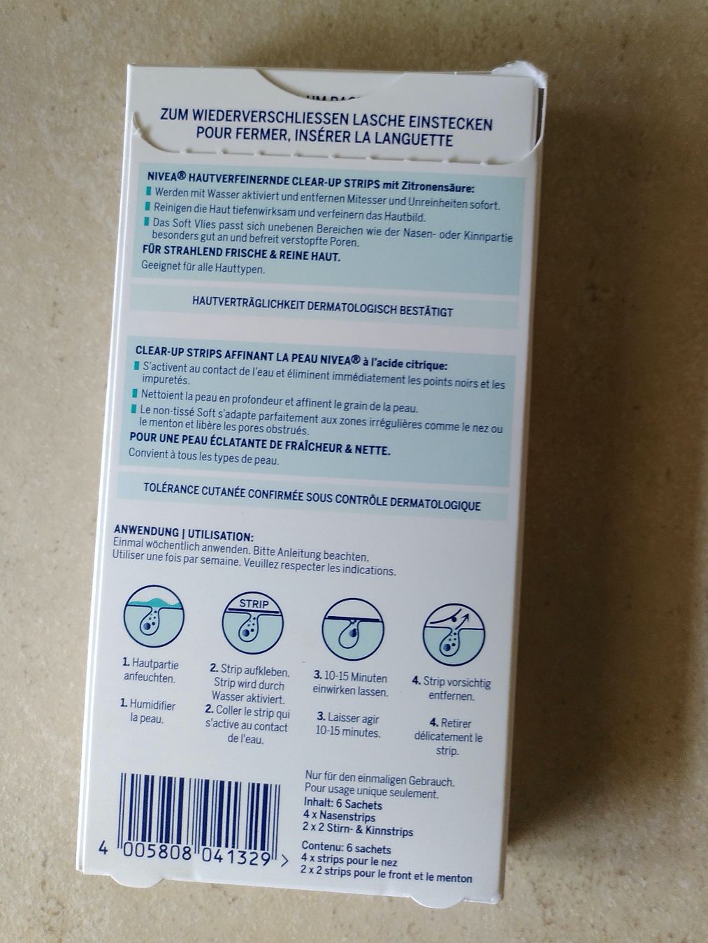 Nivea Cura del viso: NIVEA CLEAR- UP STRIPS – Usato da Brugg AG venduto da olamim 1
