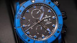 Edox CO-1 Carbon Chronograph Automatic (01125-CLNBUN-NINBU)
