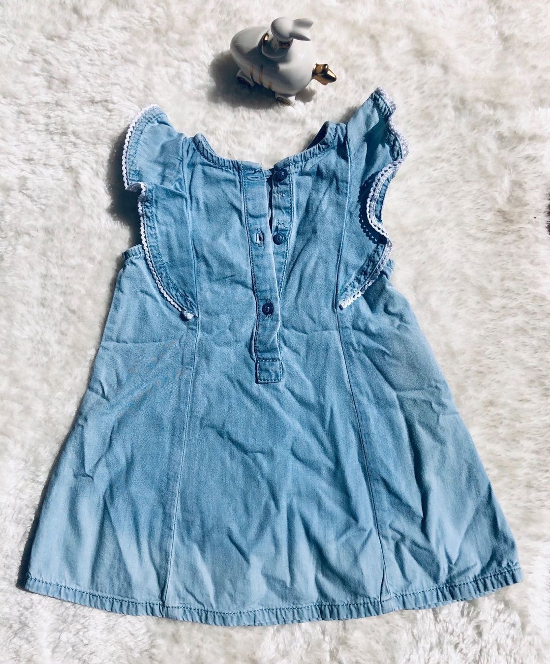 Benetton Vestiti & Gonne: Robe 3-6 mois, effets jeans, Benetton – Usato da Carouge GE venduto da Emilynette 4