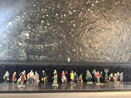 MODELL FIGUREN 21 STÜCK 