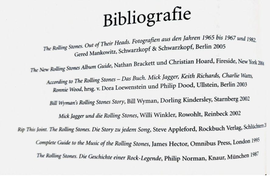 Bücher: Bildband  -  The ROLLING STONES  -  die ROLLING STONES – Gebraucht aus Allmendingen b. BE von MMC-MuMeCo 9