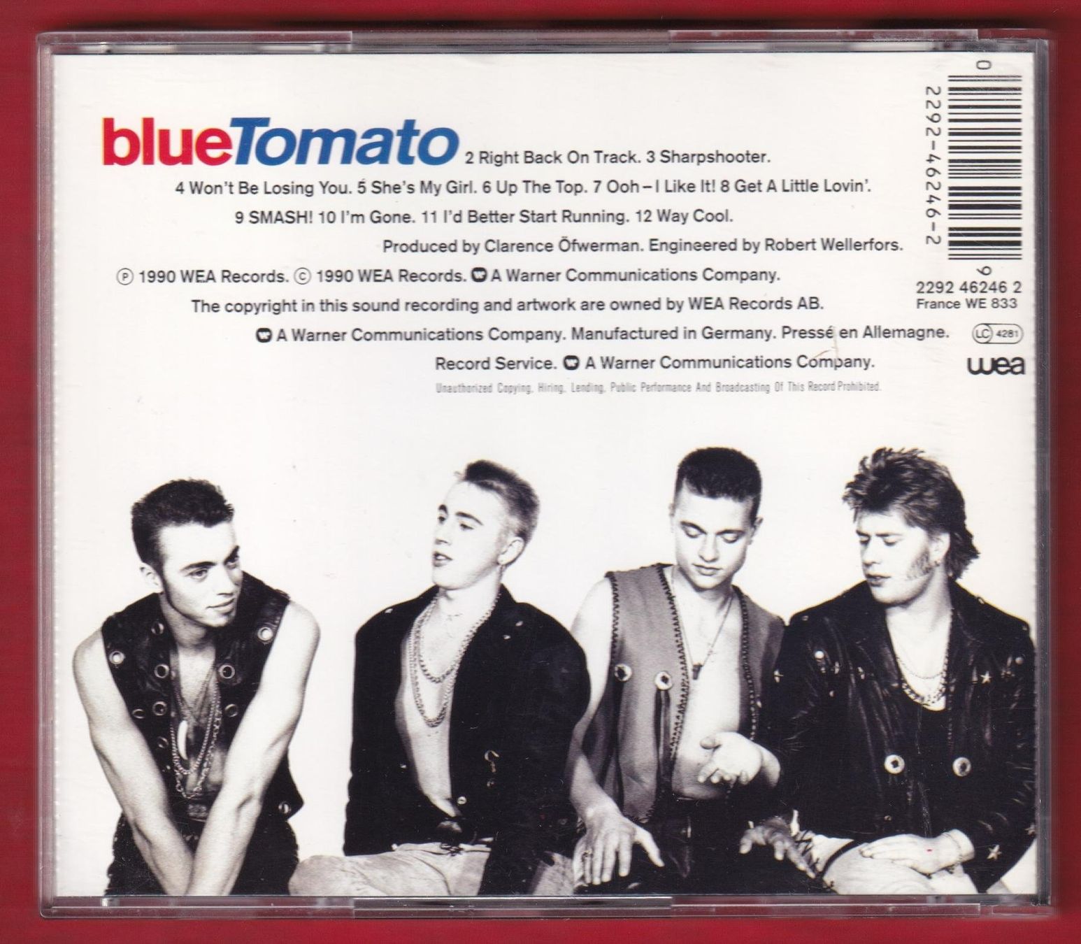 CD: The Creeps - Blue Tomato (CD) – Usato da Zürich venduto da Pfluftl2000 1