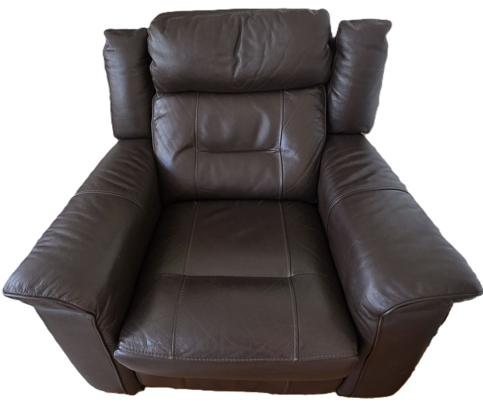 Sessel: Vends fauteuil relax (électrique) en cuir brun – Gebraucht aus Plagne von Jpmo0 1