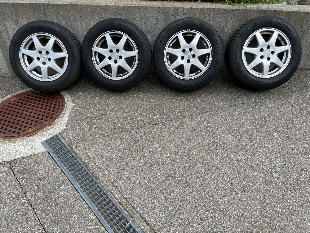 Winter Alu Rad 15 Zoll VW,Audi,Seat,Skoda (Gebraucht) in Nürensdorf für ...