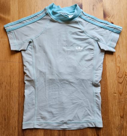 Adidas Kinder UV-Shirt Gr. 128 Schwimm-Shirt