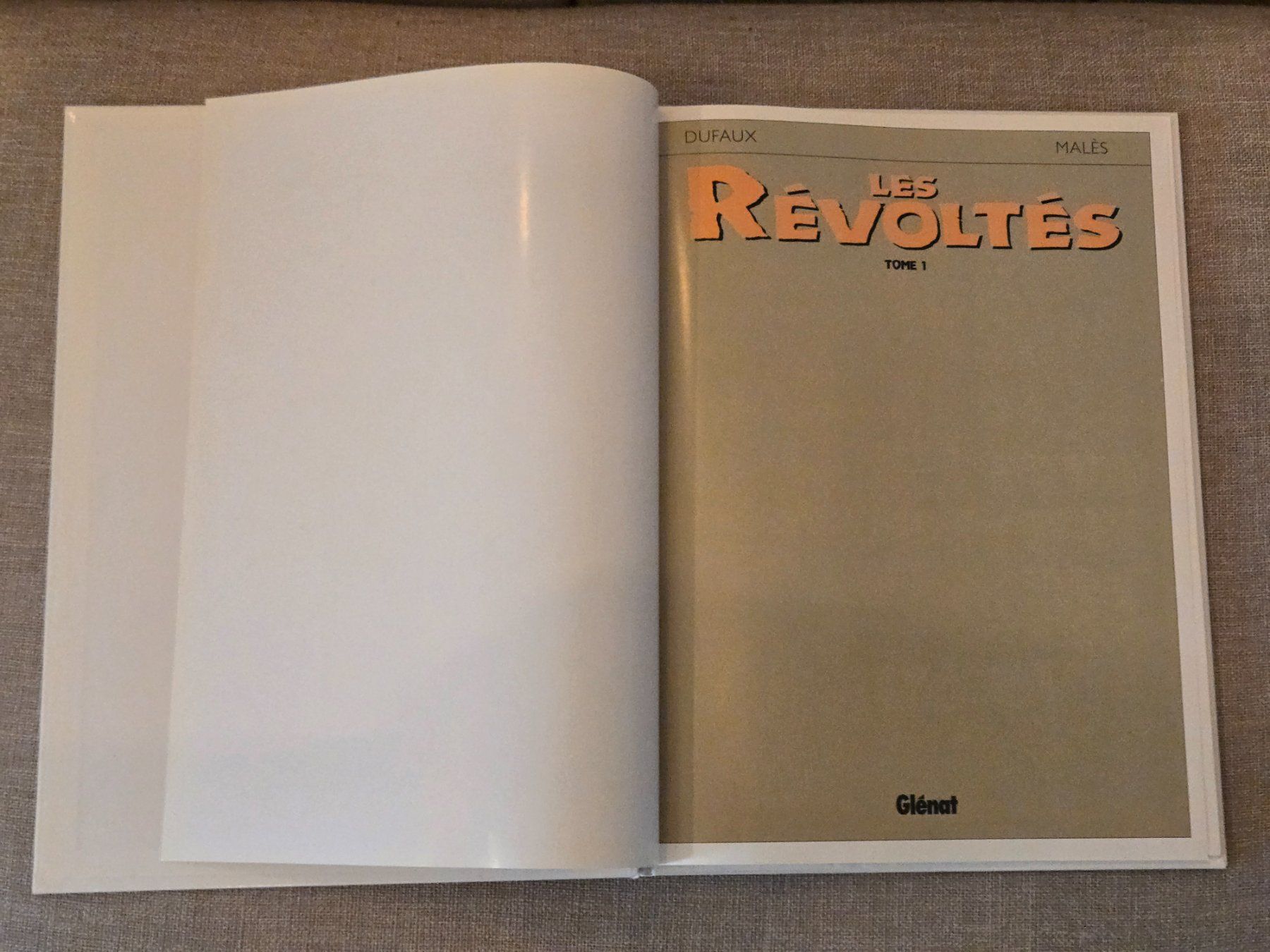Fumetti: Les révoltés N°1 - EO coté – Usato da Crémines venduto da Blakedrake 4
