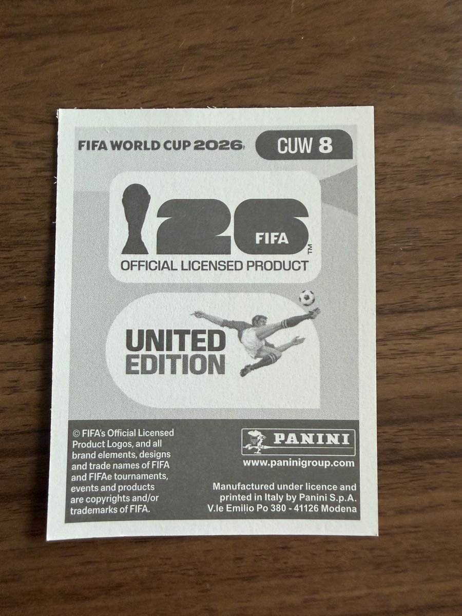 Panini Carte collezionabili: Cuw8 – Usato da Feldbrunnen venduto da cleo09