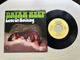 URIAH HEEP tolle Single Love or nothing Kult Top Metal