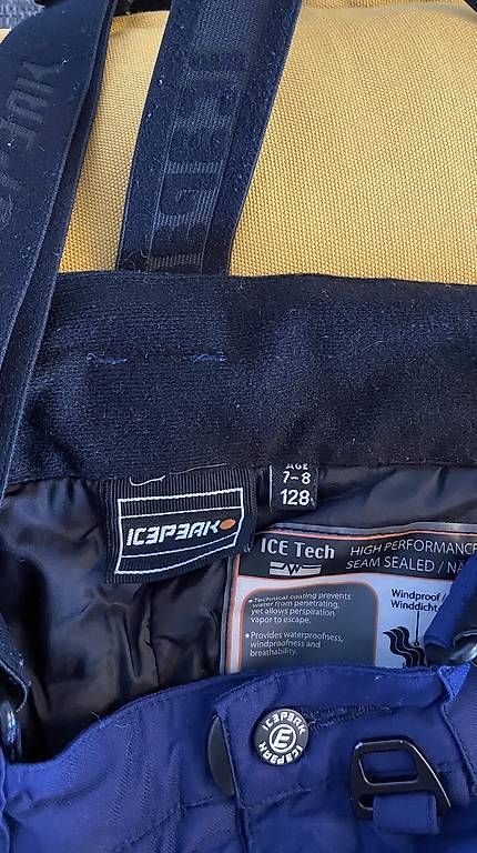 Icepeak Pantaloni: Skihose ICEPEAK Blau Gr. 128 – Usato da Urdorf venduto da Resumasa 1