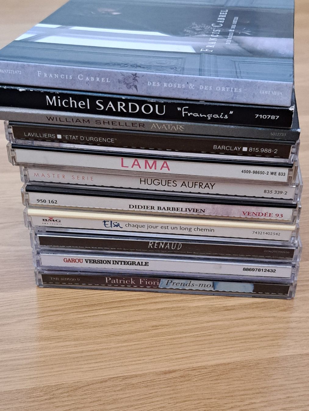 CD: Lot Cds chanson Française – Usato da Pully venduto da bro_n52j