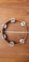 Holz-Tamburin / Schellenring  Hand Made in Peru (Ø 20 cm)
