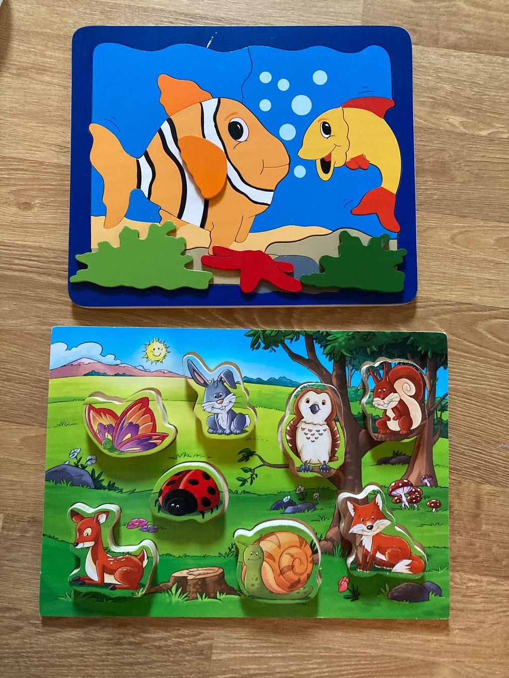 Puzzle: 2 Steckpuzzle aus Holz – Usato da Emmenbrücke venduto da JJ_89