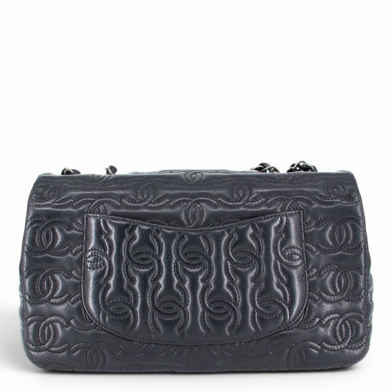 Chanel Borse da donna: Chanel CC stitch single flap schwarz – Usato da Binningen venduto da Designerlabels 3