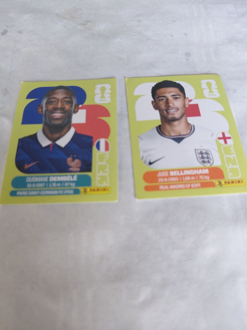 Panini Carte collezionabili: WM 2026 Bellingham & Dembélé – Nuovo (secondo la descrizione) da Hägendorf venduto da Nure
