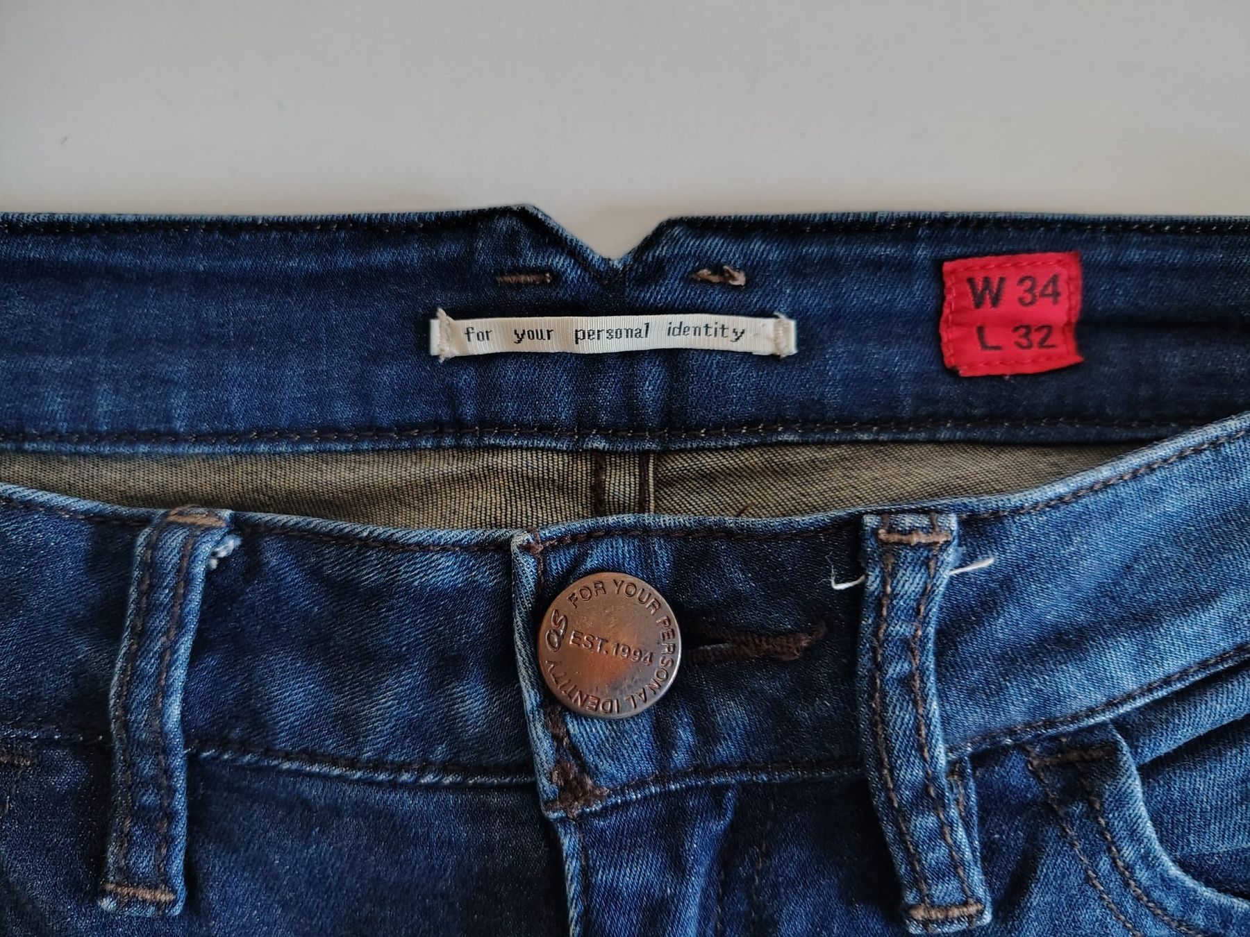 Jeans: Qs Jeans, W34 L32 skyni – Usato da Meilen venduto da kr81 2