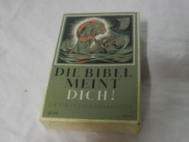ALTES  QUARTETT  NR. 948    DIE BIBEL MEINT DICH  SEHR GUT