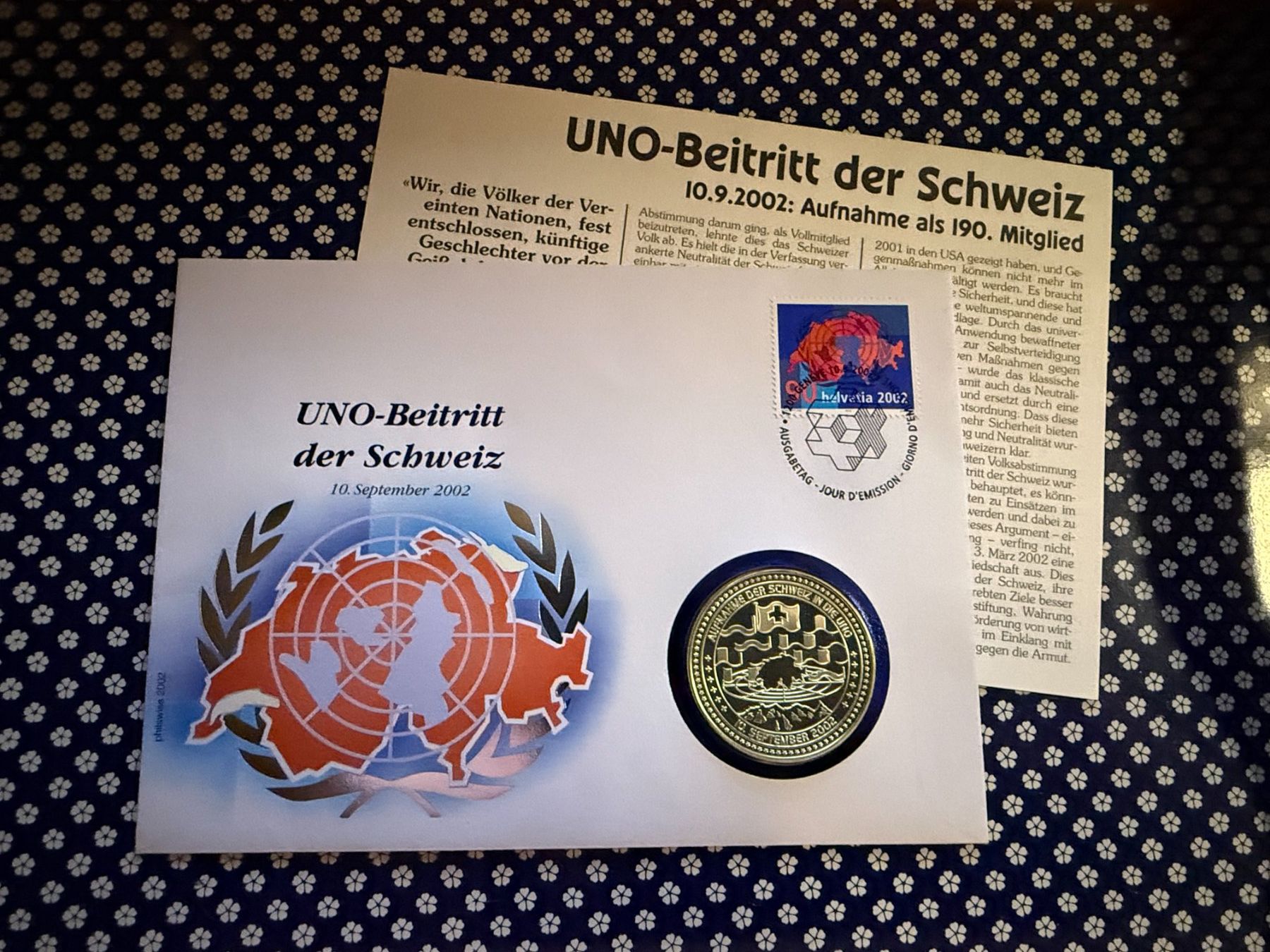 Medaglie: Münzbrief / Numisbrief / Silbermünze – Nuovo (secondo la descrizione) da Arch venduto da seil819