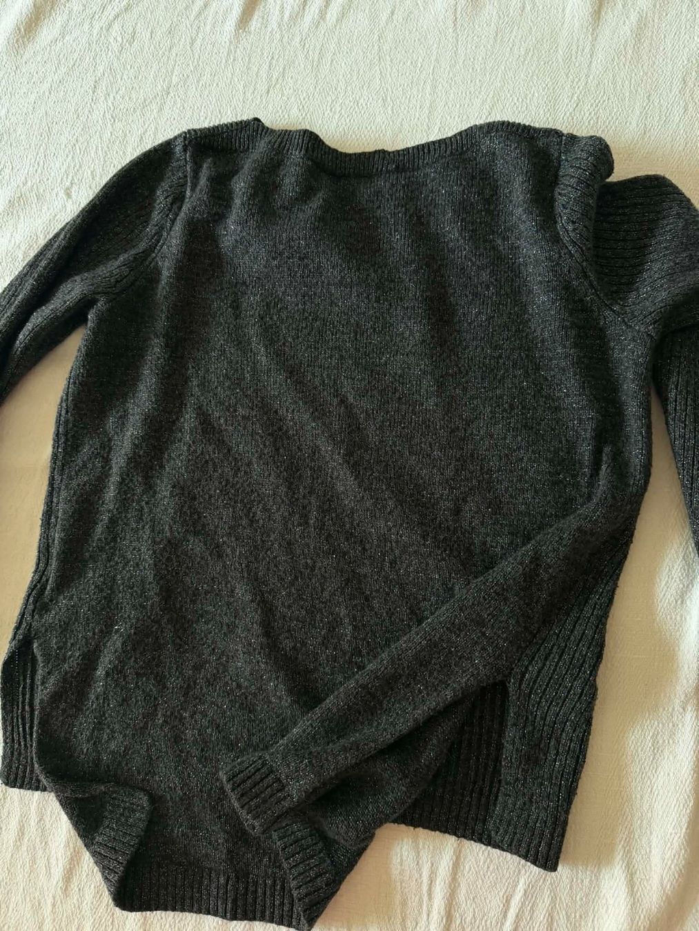 H&M Pullover & Sweatshirts: Strickpullover in Grau, Grösse M  📌 – Gebraucht aus Riehen von ann_76jw 4