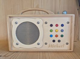 Hörbert mit Zubehör