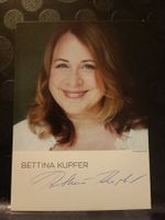 Bettina Kupfer - handsignierte Autogrammkarte 🎞️🍿