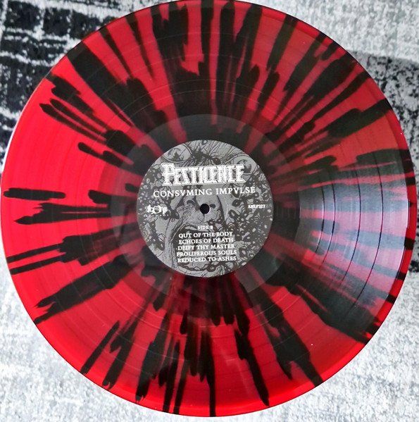 Schallplatten: Pestilence: Consuming Impulse - Splatter Vinyl Nr. 219/700 – Neu und originalverpackt aus Brittnau von Zibu 4