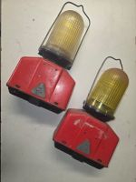 Vintage, Blitzlampe / Baustellenlampe / Warnleuchten