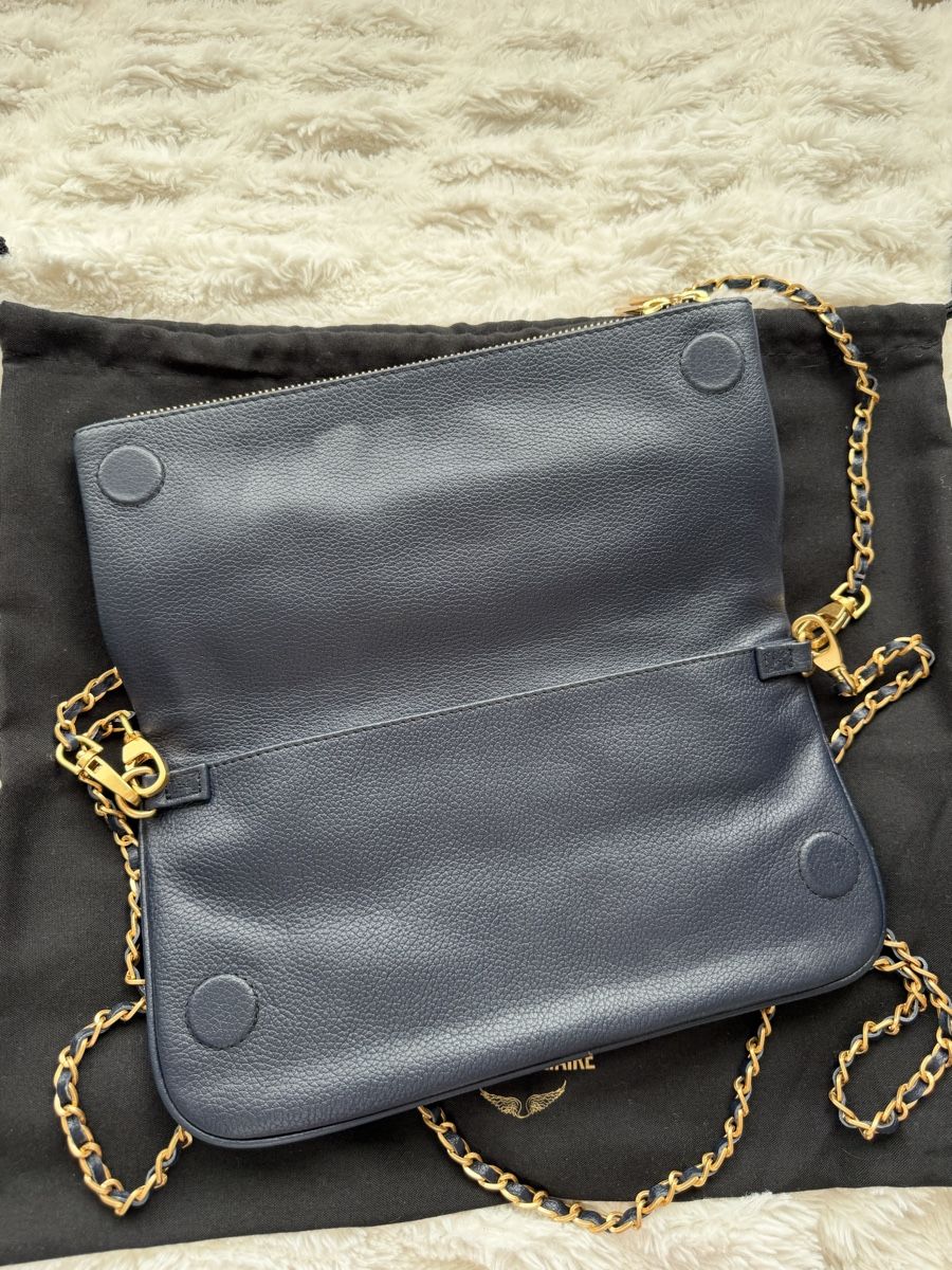 Zadig & Voltaire Borse da donna: Zadig & Voltaire Clutch, Dunkelblau – Nuovo (secondo la descrizione) da Meilen venduto da laraherre 4